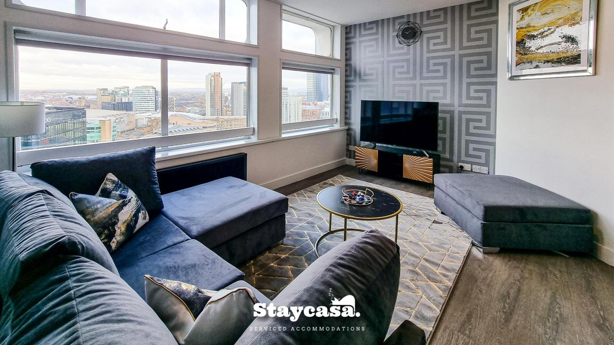 Modern Centre Stunning 18th Floor View Apartamento Manchester